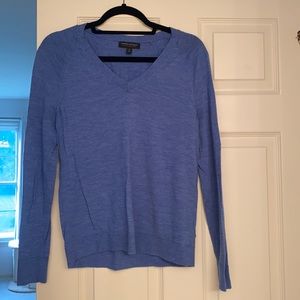 Extra fine merino wool v neck sweater- worn once